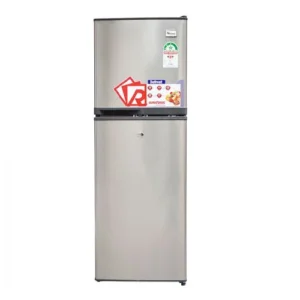 Ramton 138 Liters RF/339 Double Door Fridge,Silver